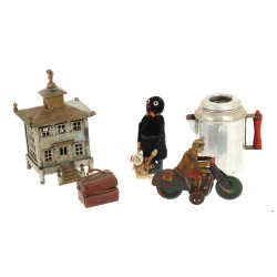 Petit lot de jouets anciens et divers : 