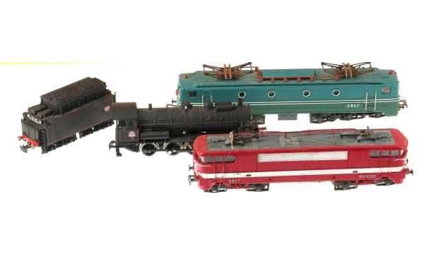 JOUEF - Petit lot de trains : waggons, l