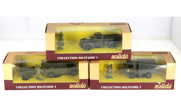 SOLIDO 1/43 - véhicules militaires