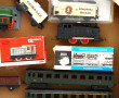 Lot de trains Ho comprenant une locomoti
