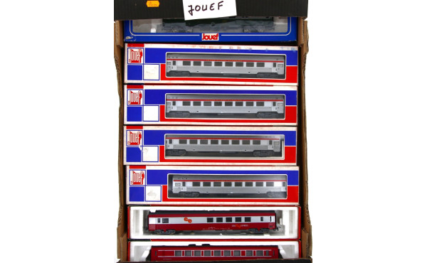 JOUEF Ho - 7 voitures voyageurs en BO di