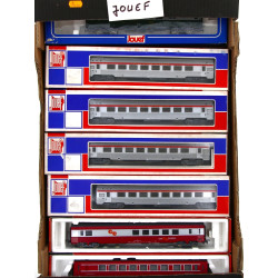 JOUEF Ho - 7 voitures voyageurs en BO di