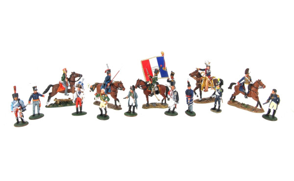 EMPIRE - 5 cavaliers et 10 fantassins et