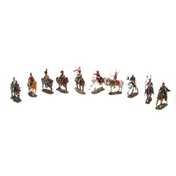 EMPIRE - 10 cavaliers en plomb, Delprado