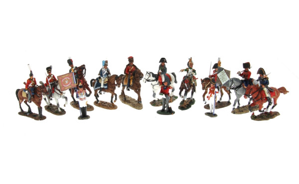 EMPIRE - 10 cavaliers en plomb, Delprado