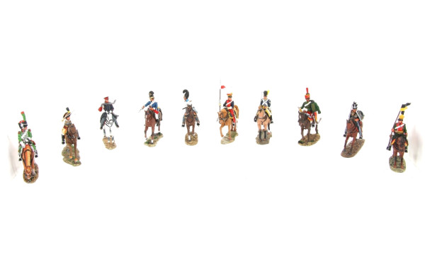 EMPIRE - 10 cavaliers en plomb, Delprado