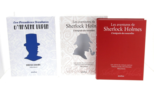 LUPIN - HOLMES - Lot de 2 ouvrages sous 