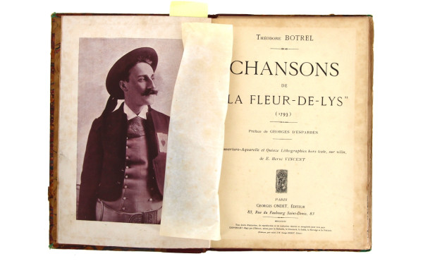 Théodore BOTREL "Chansons de la Fleur de
