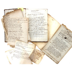 Recueil manuscrit XVIIIe - deb XIXe, ess