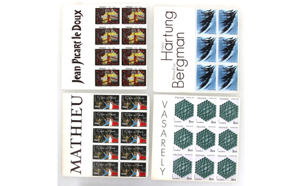 Thème ART MODERNE - 4 petits ouvrages d'