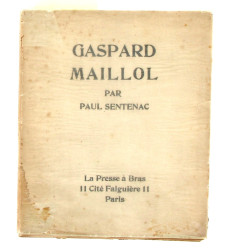 Paul SENTENAC "Gaspard MAILLOL", ouvrage