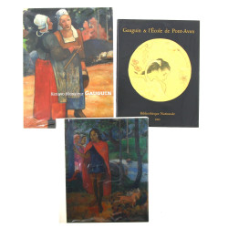 PEINTURE - GAUGUIN - Lot de 3 catalogues