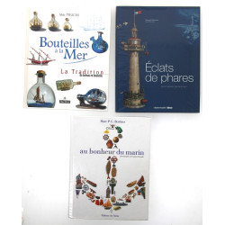 PATRIMOINE MARITIME - Lot de 3 ouvrages 