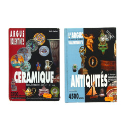 Deux argus Valentine's "Céramique" illus