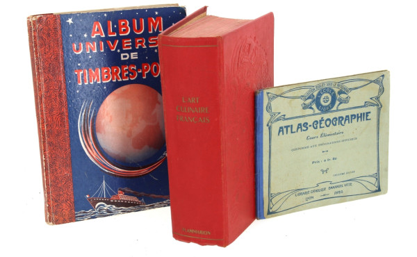 Lot comprenant : "L'Art culinaire frança