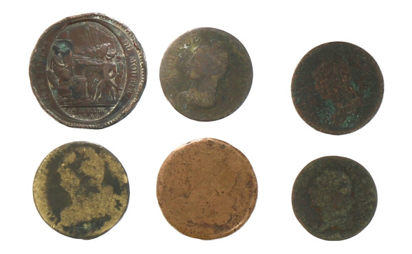 Lot de monnaies Louis XVI et révolutionn