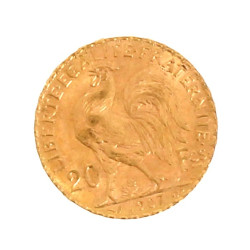 Pièce de 20 F or 1907