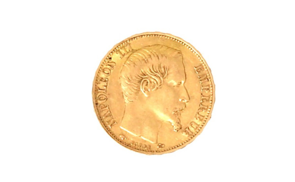 Pièce de 20 F or "1860" atelier A