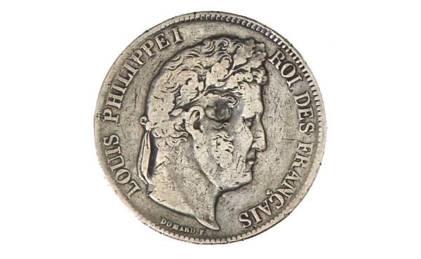 Ecu Louis Philippe argent, B. Poids 24,6