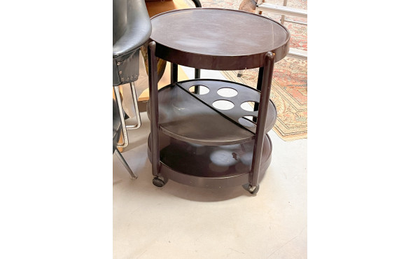 Desserte bar roulante en plastique ABS m