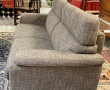 Canapé moderne en tissu gris chiné, L 20
