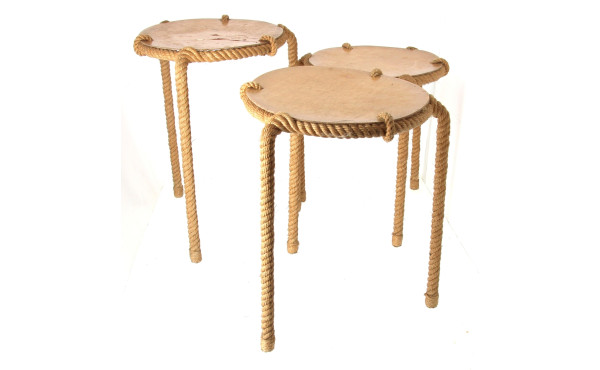 3 petites selettes gigognes des années 5