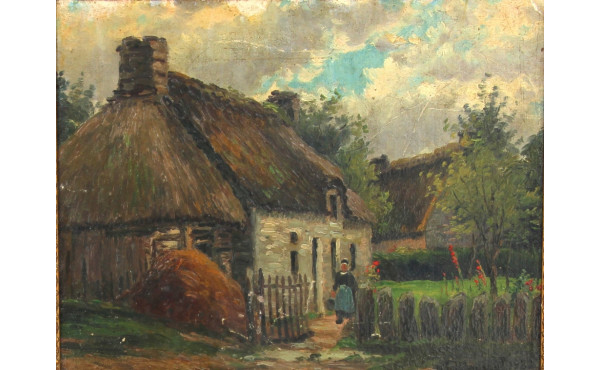 Paul TAILLARDANT (1867-1944) "Petite bre