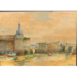 Paul TAILLARDANT (1867-1944) "Ville clos