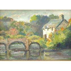 Ecole Xxème "Le pont fleuri à Quimperlé"