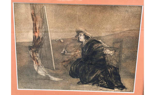 Claude WEISBUCH (1927-2014) "Rembrant", 