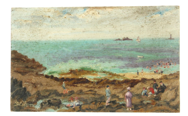 Paul Joseph BARIAN (1875-1942) "Scène de