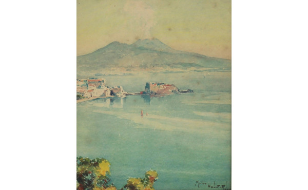 Marius HUBERT-ROBERT (1885-?) "Paysage d