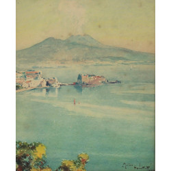 Marius HUBERT-ROBERT (1885-?) "Paysage d