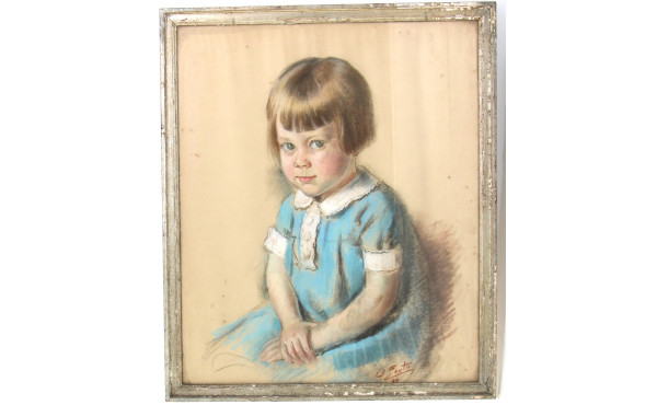 Albert GENTA (1901-1989) "Portrait de fi