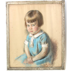 Albert GENTA (1901-1989) "Portrait de fi