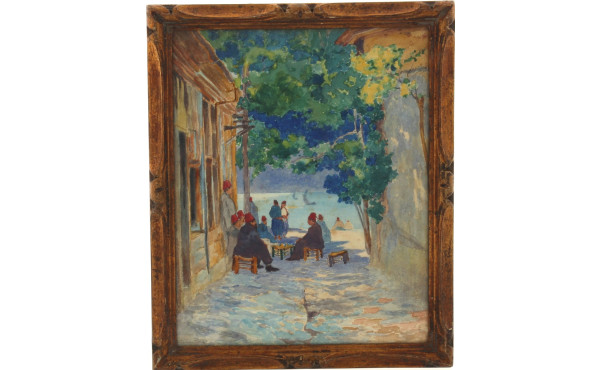 Ecole Orientaliste Xxème "Discussion le 