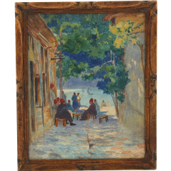 Ecole Orientaliste Xxème "Discussion le 