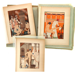 EROSTISME - KUHN-REGNIER - Ensemble d'il