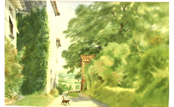 Brian WALKER (Xxème, peintre britannique