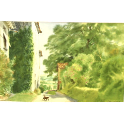 Brian WALKER (Xxème, peintre britannique