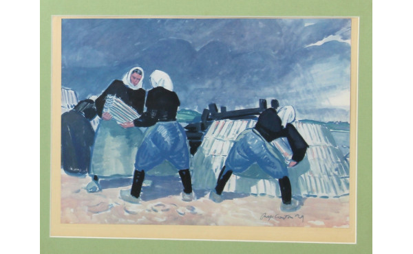 René-Yves CRESTON (1898-1964) Maison Pru