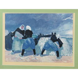 René-Yves CRESTON (1898-1964) Maison Pru