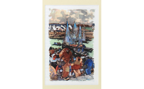 Mathurin MEHEUT (1882-1958) “Doëlan, ret