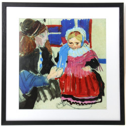 Mathurin MEHEUT (1882-1958) "Fillette en