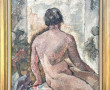 Gaétan DUMAS (1879-1950) "Nu de dos", hu