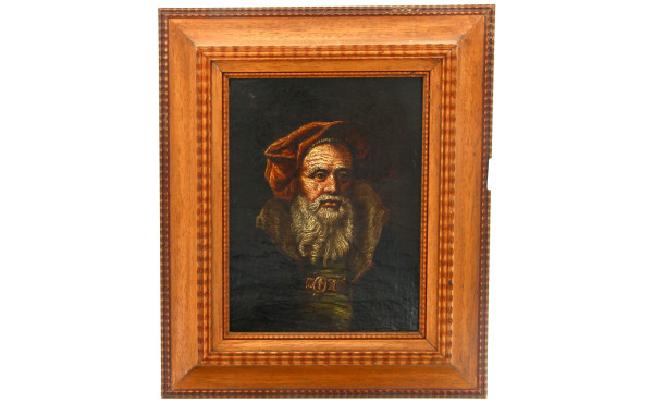 Dans le goût des écoles flamandes "Portr