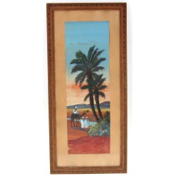 Raymond BLOSSIER (1925-2014) "Scène orie