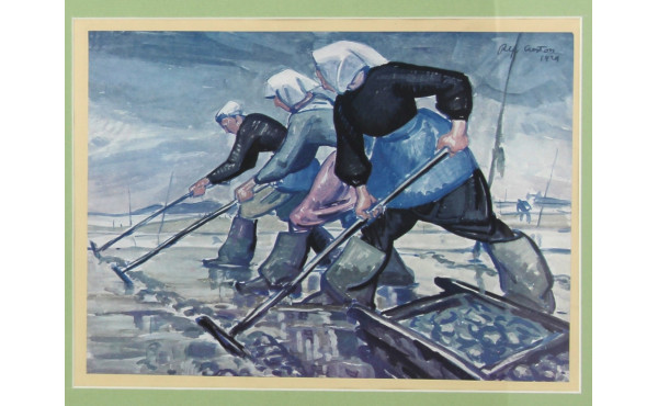 René-Yves CRESTON (1898-1964) Maison Pru