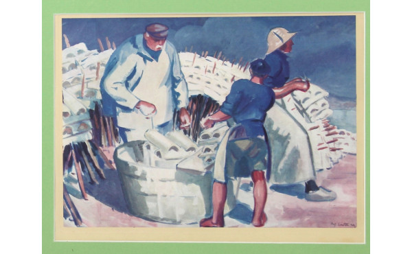 René-Yves CRESTON (1898-1964) Maison Pru