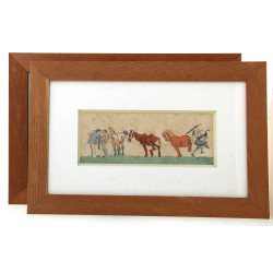 R.PERRIN HOUDON (Xxème) - Paire d'aquare